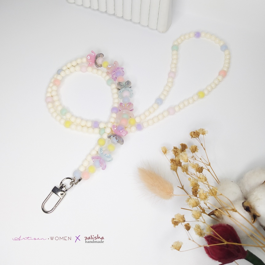 

Lanyard ID Card Pastel Mix Candy / Kalung ID Card / Tali ID Card