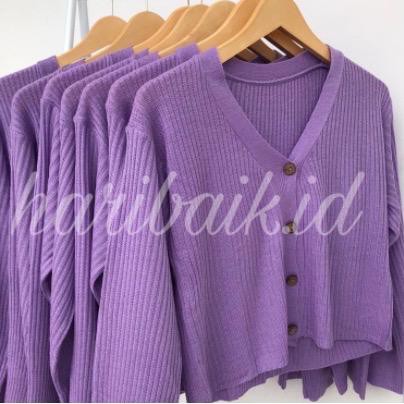 zelline official cardigan rajut willy crop