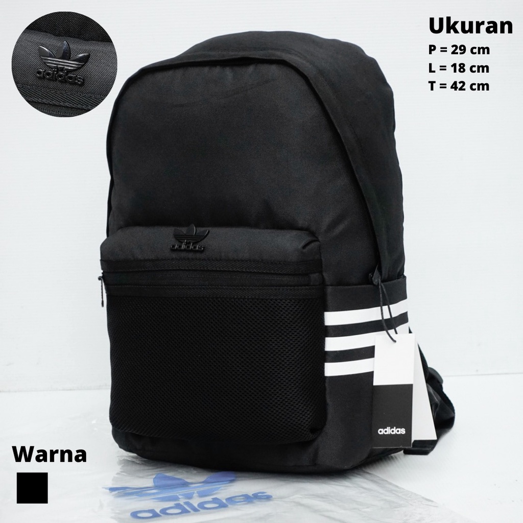 Tas Ransel Adidas Pria Backpack Mirror ORI / Tas Punggung / Tas Sekolah