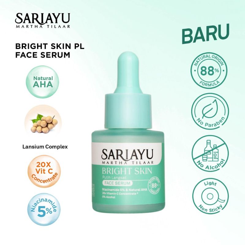 Sariayu Bright Skin Putih Langsat Face Serum 20ml