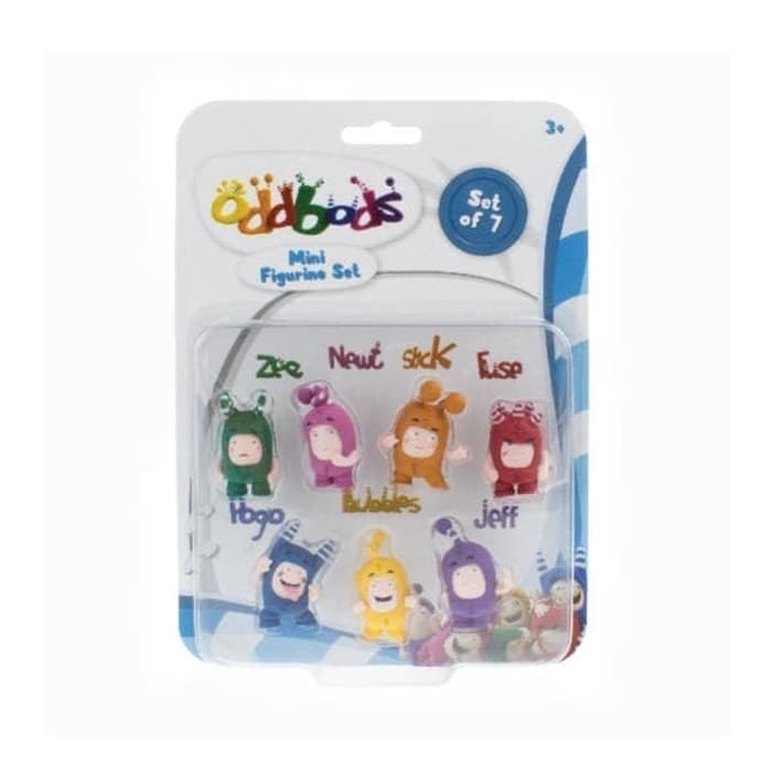 Jual Oddbods Mini Figuer 1 Pack Set 7 Figure Indonesiashopee Indonesia