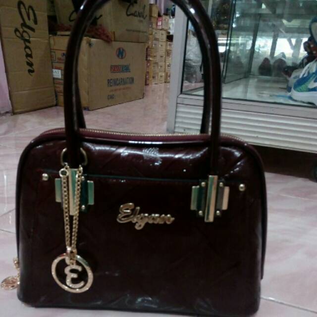 Tas Elgan Maroon