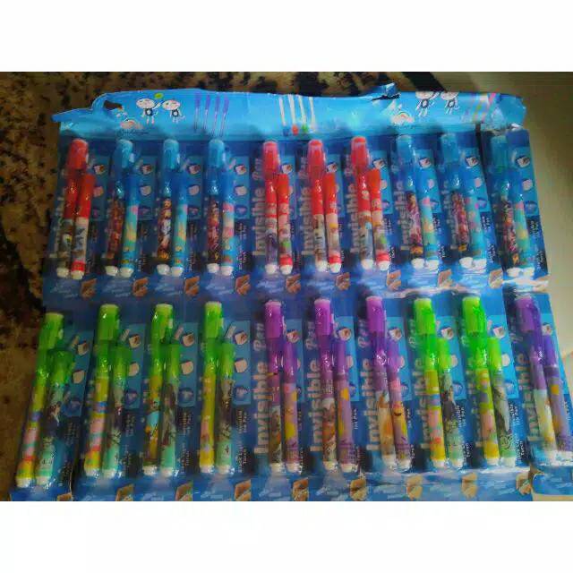 

Pen contek/ invosiblle pen isi 12 pasang pulpen &reffil