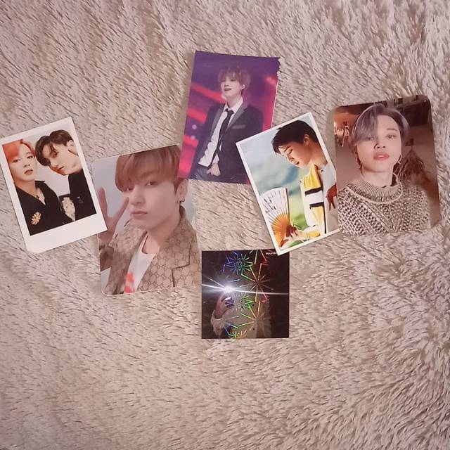 Custom Photocard non laminasi. Glossy. Doff