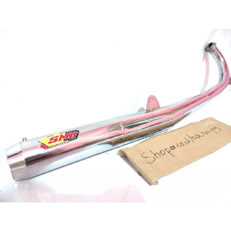 Knalpot Rx king Rx spesial Standar Racing Chrome Anti karat SMR  // suara garing rx king ninja satri