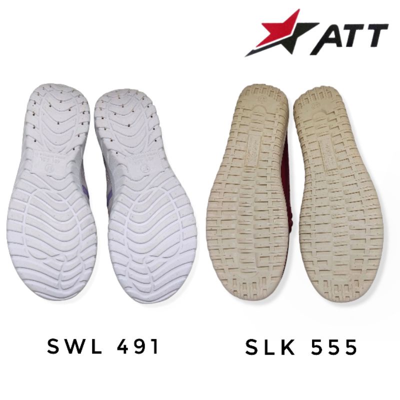 Sandal Wanita ATT Sandal Slop Sendal wanita Full karet - Model Trendi