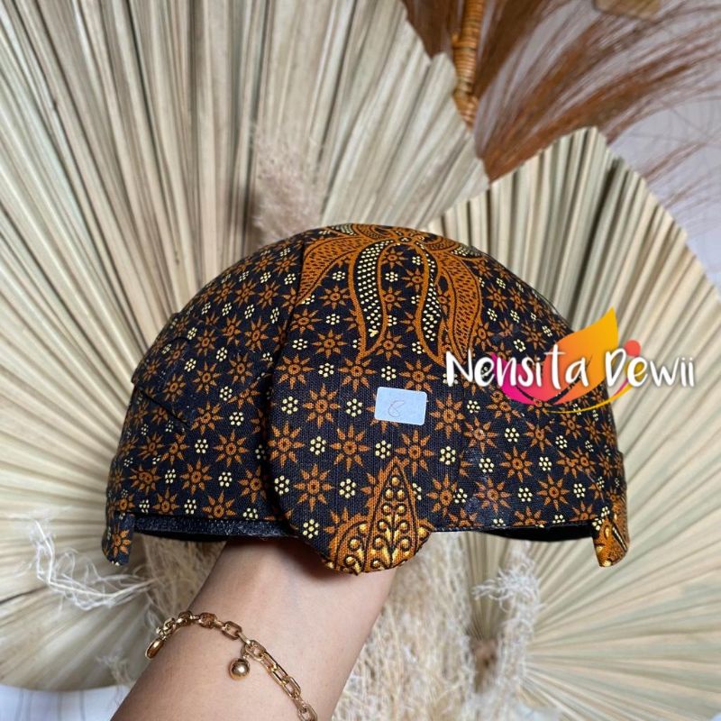 Blangkon Solo Jarik - Motif Truntum Merak