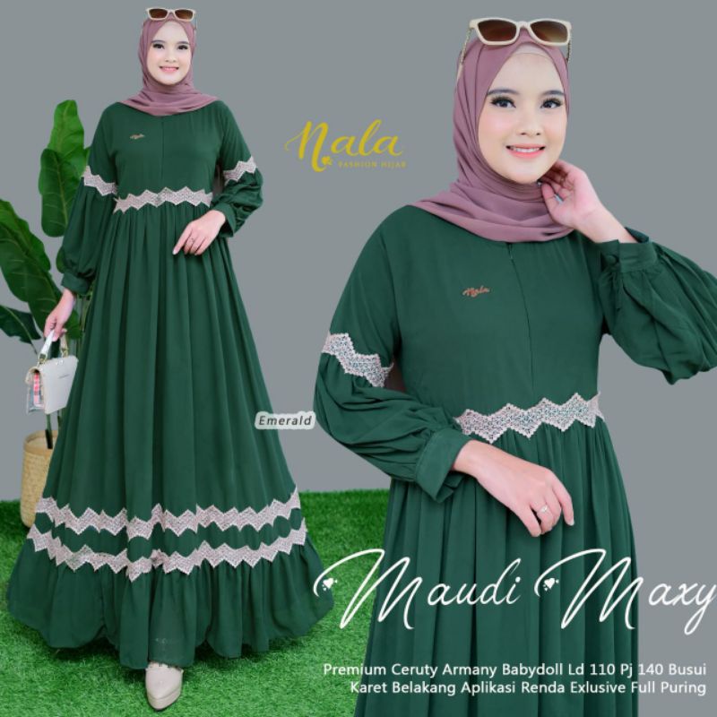 MAUDI MAXY // GAMIS CERUTY BABYDOL FARIASI RENDA // GAMIS PREMIUM