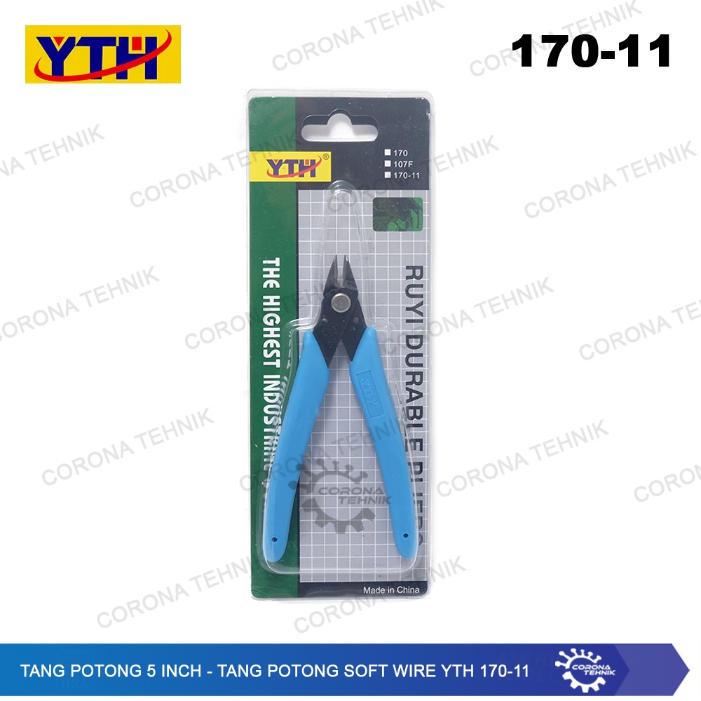 YTH 170-11 - Tang Potong 5 Inch - Tang Potong Soft Wire