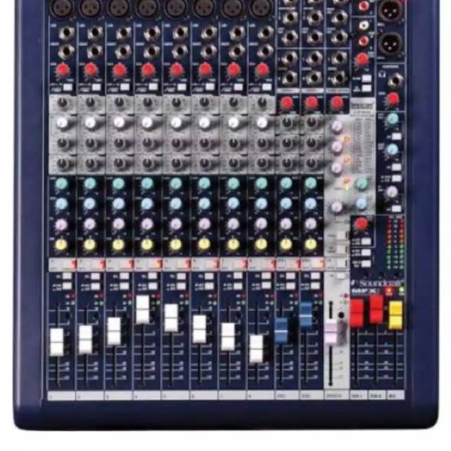 Mixer soundcraft mfx8/2 mfx8(8chanel) 2aux+2 group sub