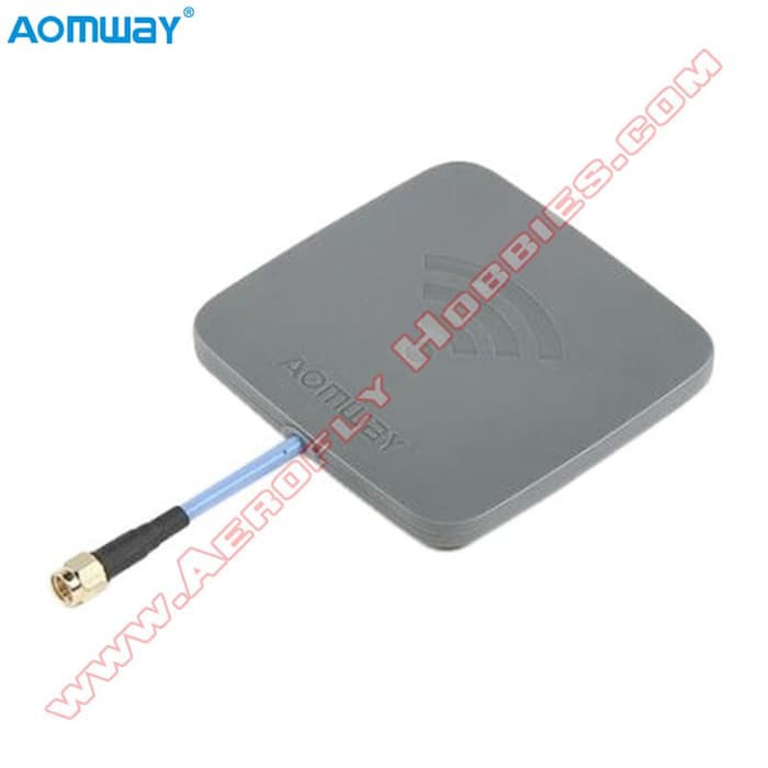Aomway 5.8Ghz 14Dbi Patch Antenna Rp-Sma Connector Ze33821