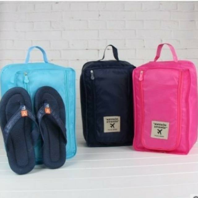 Tas Penyimpanan Sepatu Sandal Anti Air / Shoe Bag FTS064