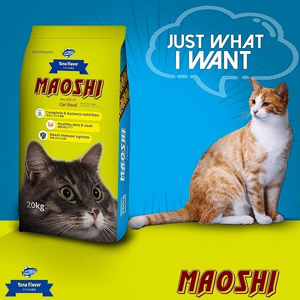 Maoshi cat pakan kucing 1kg