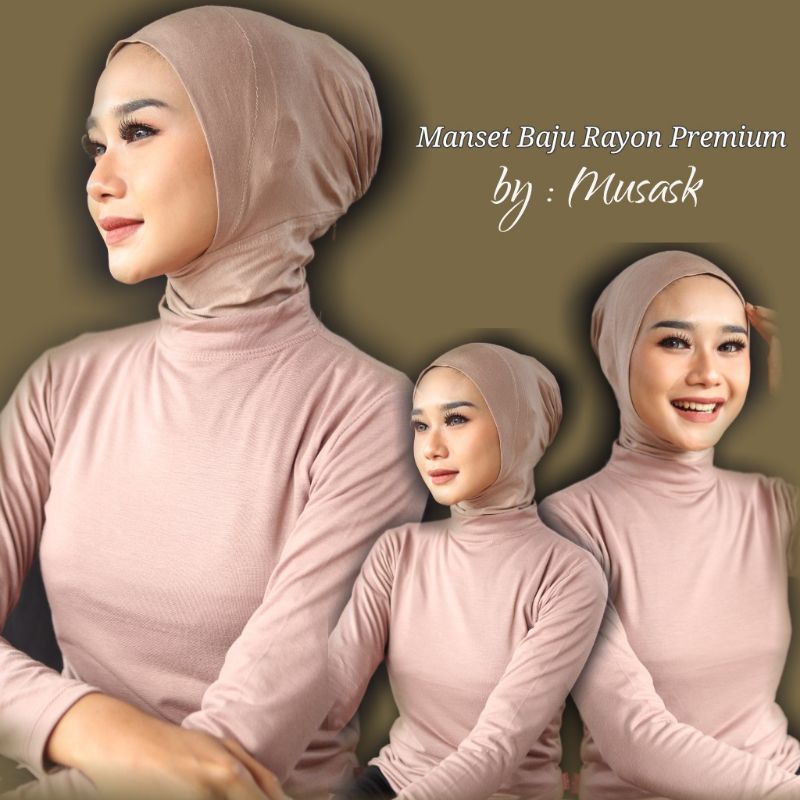 MANSET BAJU RAYON PREMIUM / MANSET KAOS RAYON TURTLENECK katalog 1