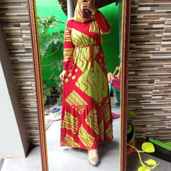 GAMIS RAYON CAP MALAMAN | GAMIS  CAP | GAMIS BATIK | GAMIS CAP | GAMIS RAYON BATIK | PEKALONGAN