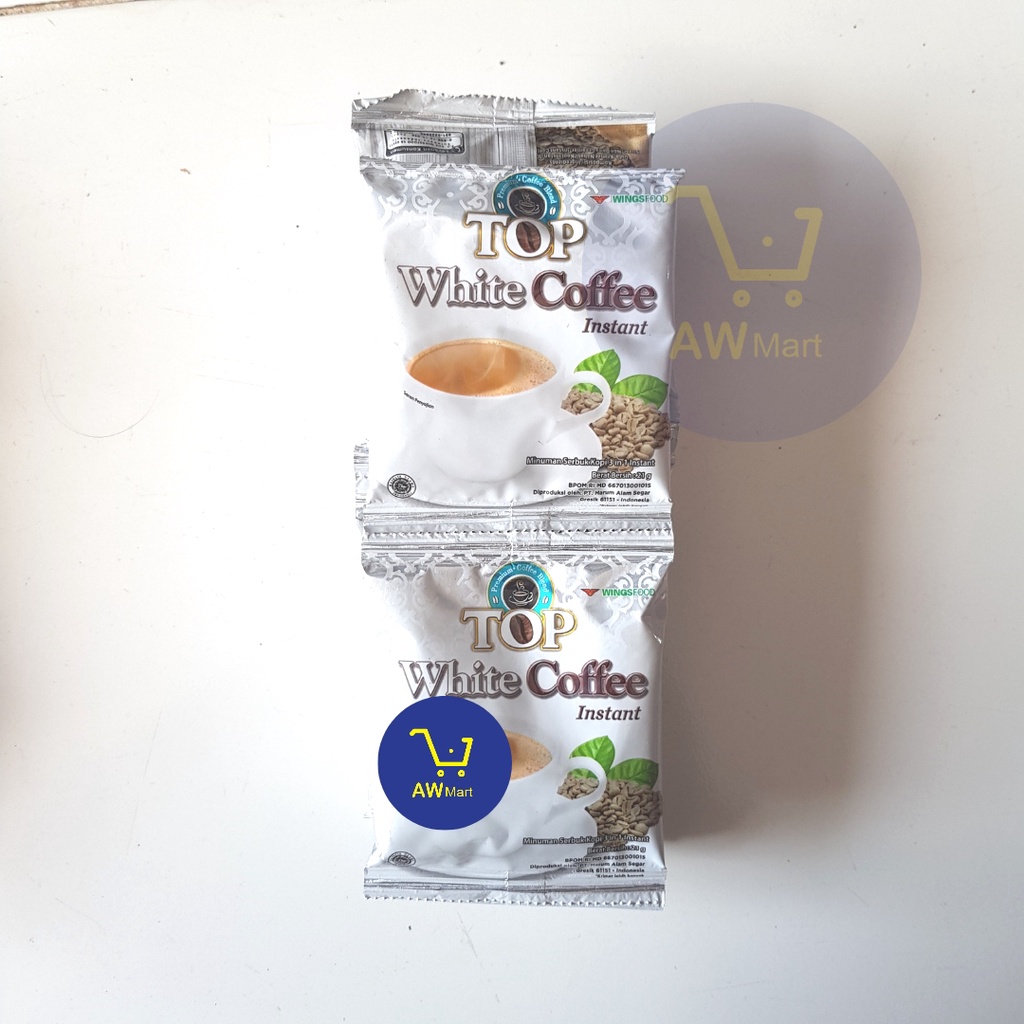 TOP KOPI TOP COFFEE RENCENG SACHET [ALL VARIAN] - TOP WHITE TOP KOPI SUSU TOP BARISTA TOP GULA AREN