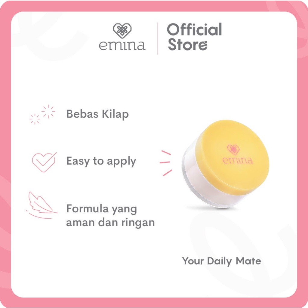 Emina Daily Matte Loose Powder 20g | Bedak Tabur