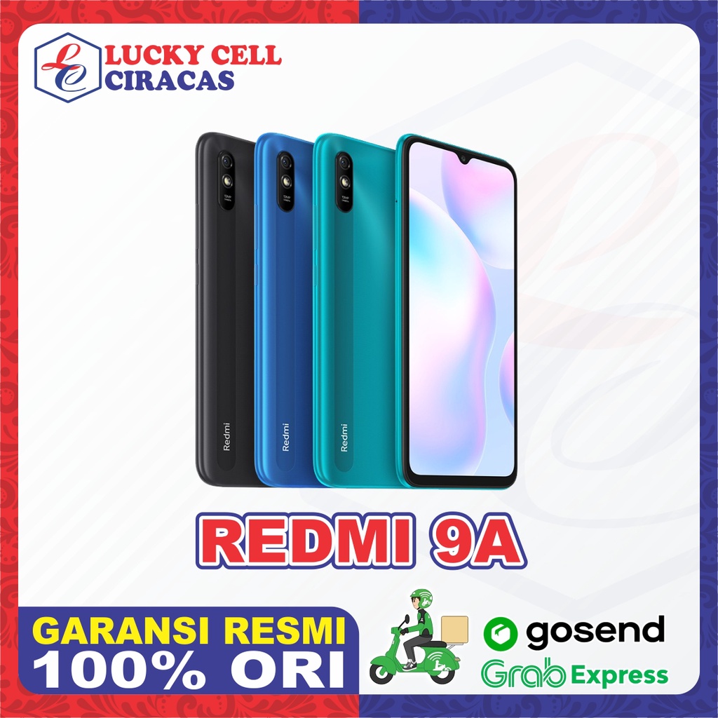 redmi 9a 3 32 gb garansi resmi tam
