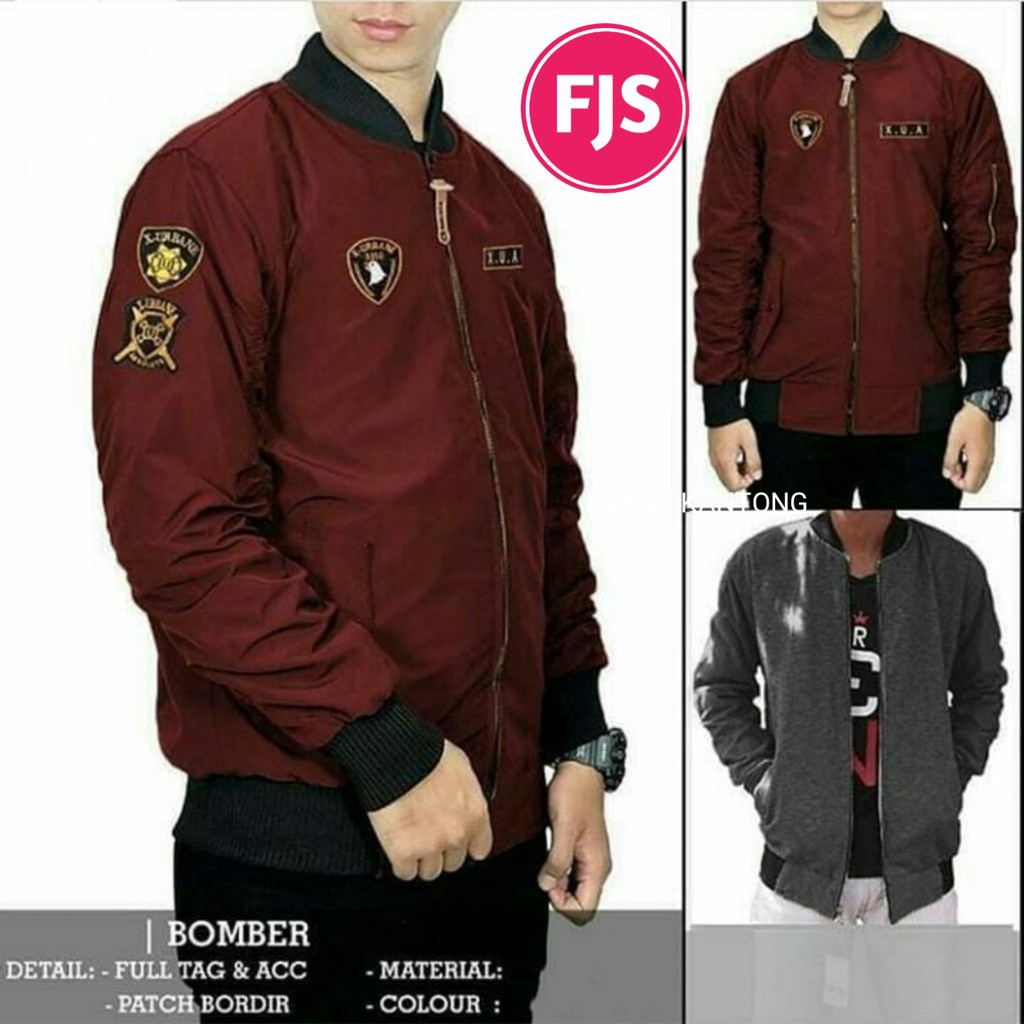 Urband Legend XUA - Jaket Bomber Pria Wanita Unisex | Baju PakaianMurah Premium by WAWA JACKET (COD)