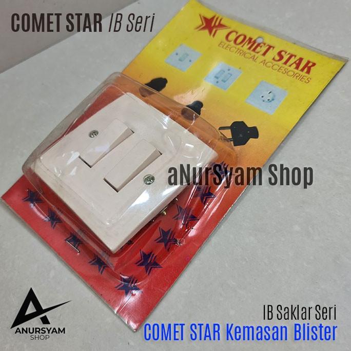 IB Saklar Seri COMET STAR 2402 Kemasan Blister / IB Seri Blister anursy44 Ayo Order