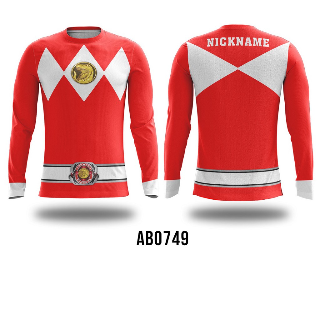 power rangers jersey