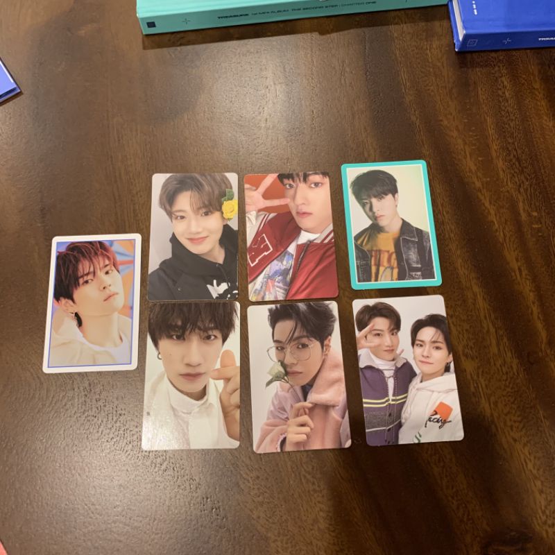 [READY] PHOTOCARD PC TREASURE THE SECOND STEP CHAPTER ONE HARUTO JUNKYU JAEHYUK YEDAM YOSHI