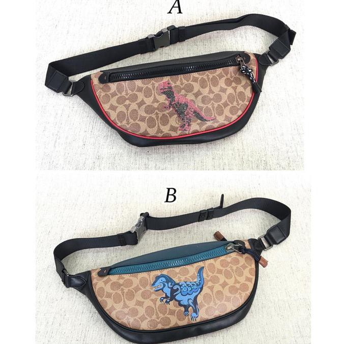 Waistbag Wanita Coach In Signature With Rexy Fullset Pintalestari87