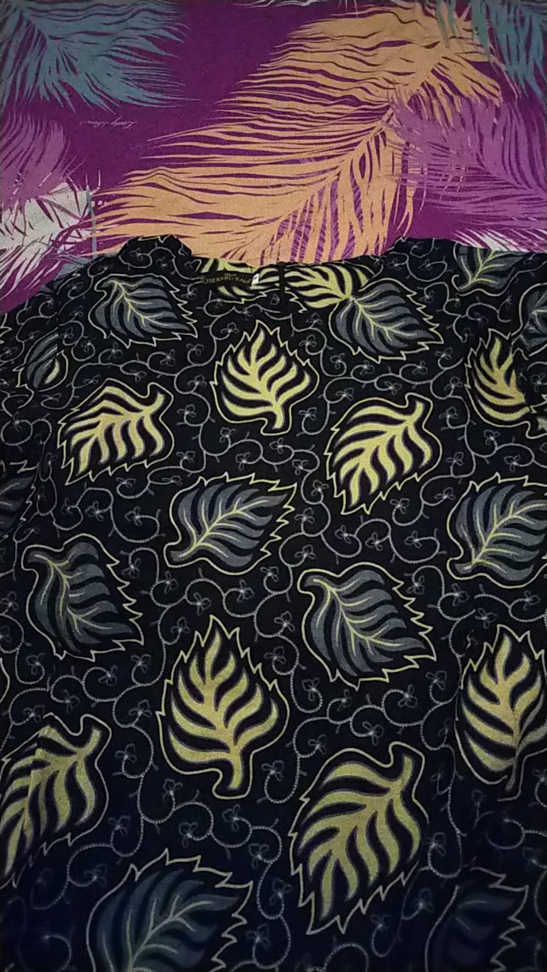 Benang Raja Tunik Batik Wanita Lengan Panjang Ukuran M L Xl