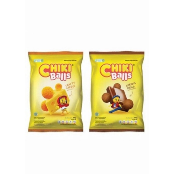 

Chiki Snack Balls Cheese /Coklat 55 gr