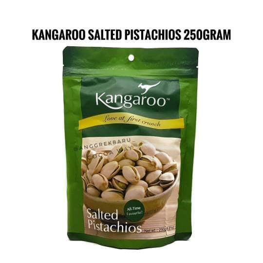 

Kangaroo Salted Pistachios 250Gr