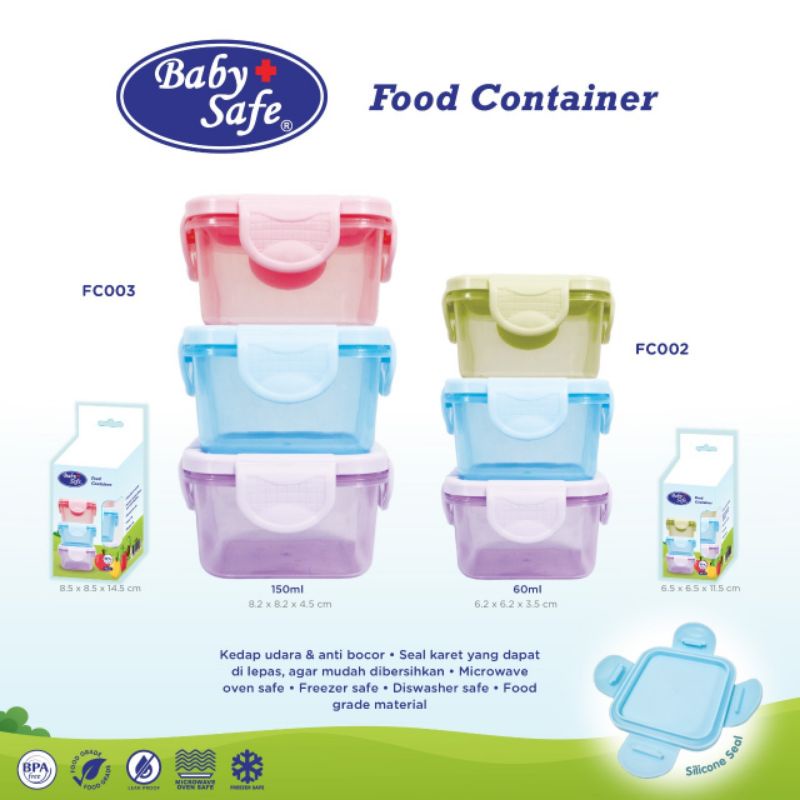 Babysafe Food Container FC002 FC003