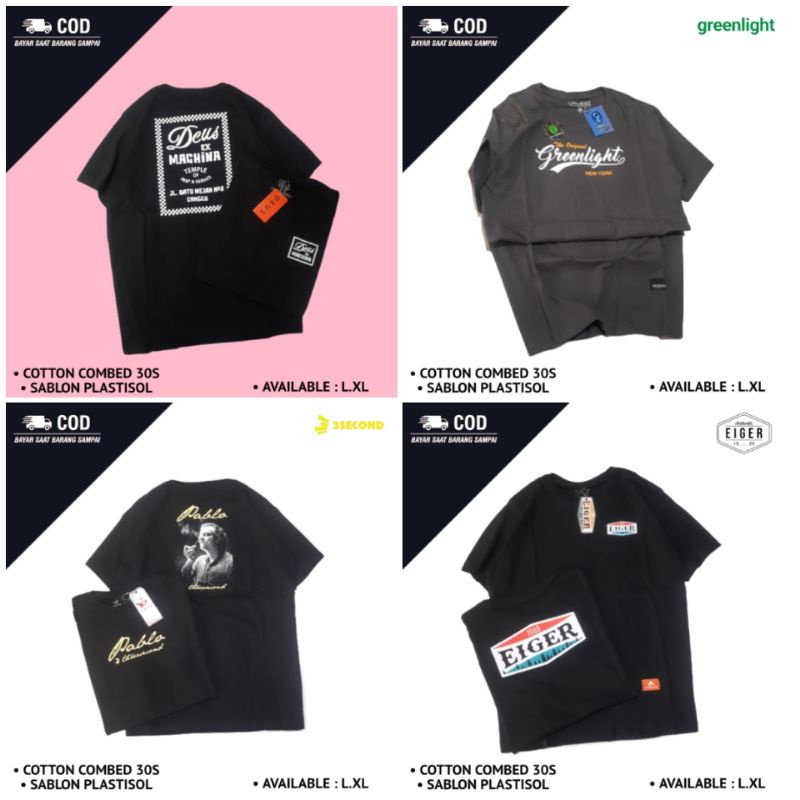 Kaos Distro Bandung Paket Usaha Baju Distro Grosir Murah Bm Original Fashion Pria