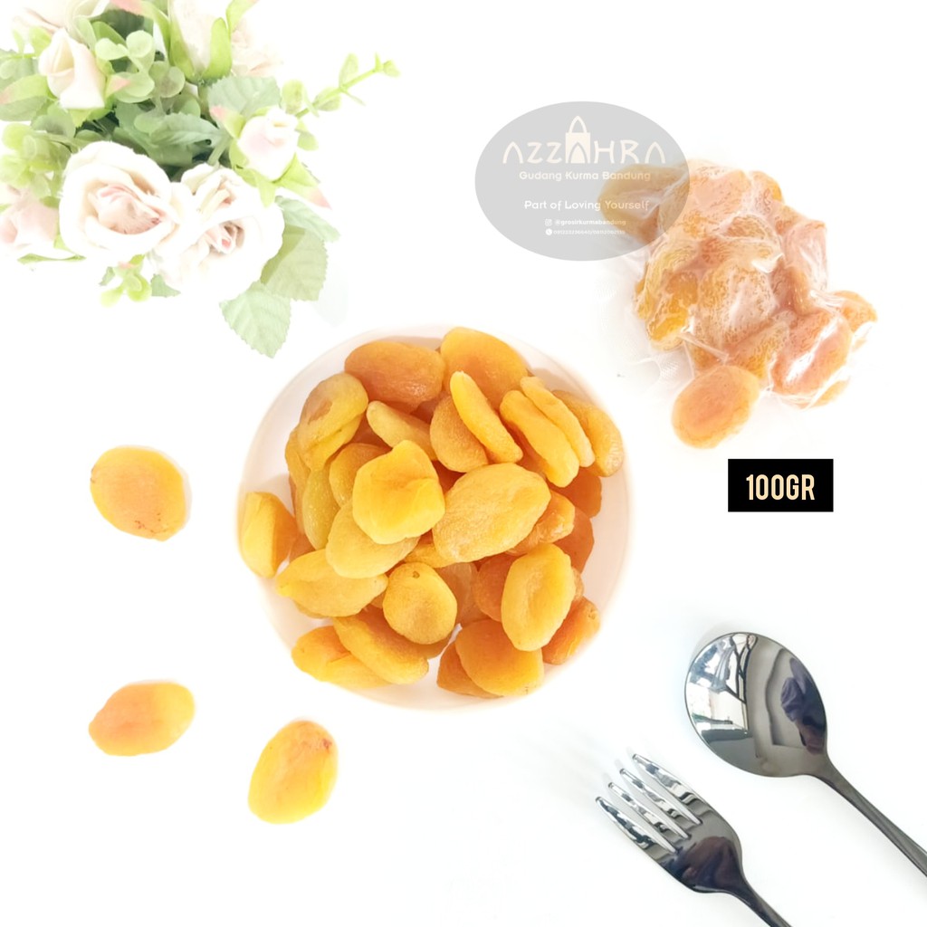 

Dried Apricots Aprikot Kering Premium - Superfood Sehat | 500g - 100g
