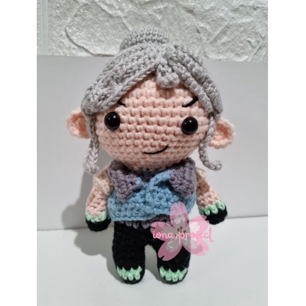 Jett Valorant Amigurumi/Boneka Rajut Jett Valorant