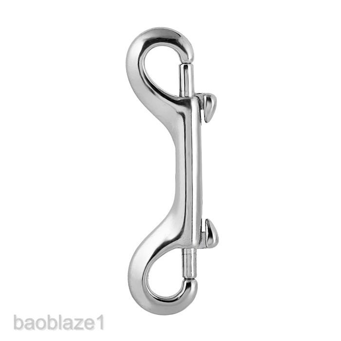 

Klip | Klip Gesper Ujung Ganda Bahan Stainless Steel Warna Silver Untuk
