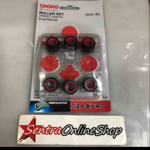 Roller roler beat Scoopy Spacy karburator ukuran 8gram merk Choho