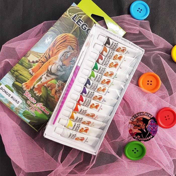 

[SET] CAT AIR / WATERCOLOR LEGONG 12 WARNA 6 ML*