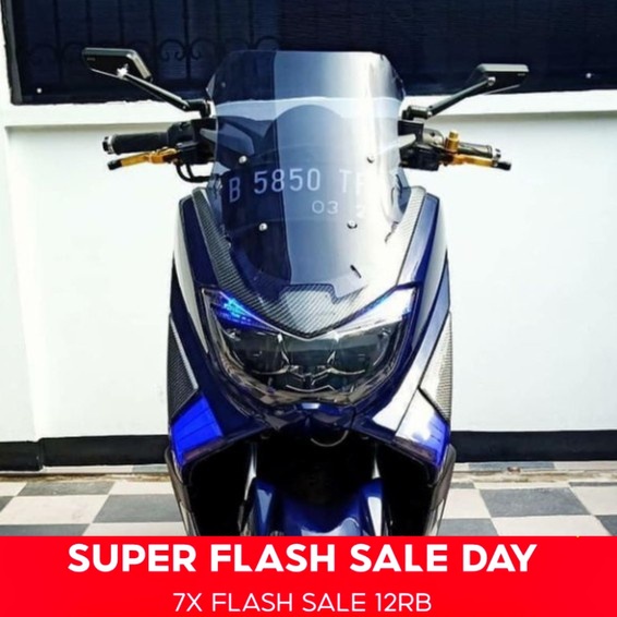 ORIGINAL WINDSHIELD VISOR NMAX OLD OCITO CYBORG   mika kaca depan windshield spion yamaha nmax old