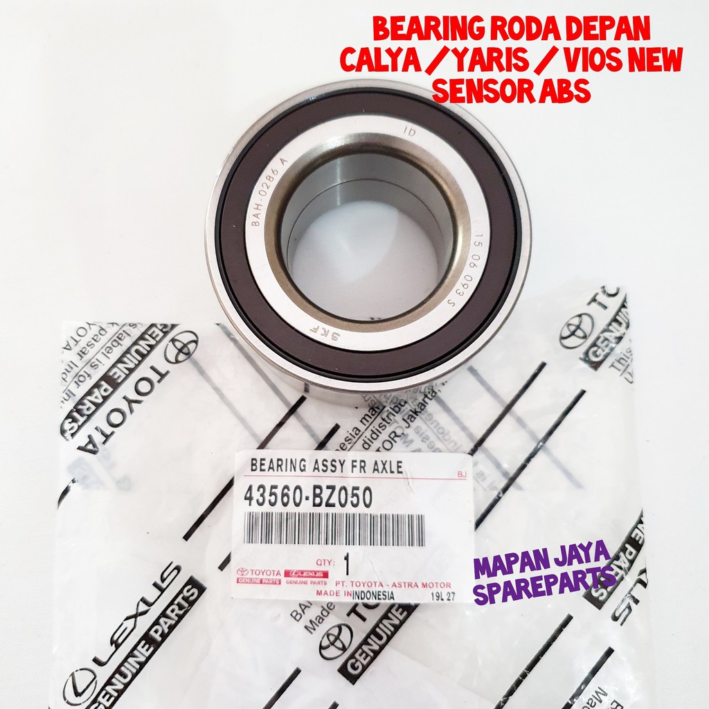 BEARING RODA DEPAN TOYOTA CALYA SIGRA YARIS VIOS NEW ABS ORIGINAL ASLI