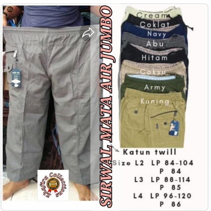 Celana Sirwal mata air jumbo