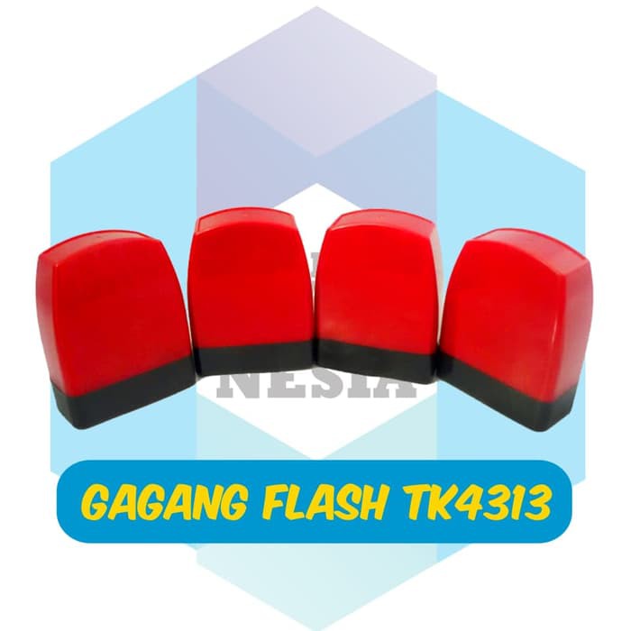 

Gagang stempel flash model Tapal Kuda (TK) ukuran 43 x 13 mm