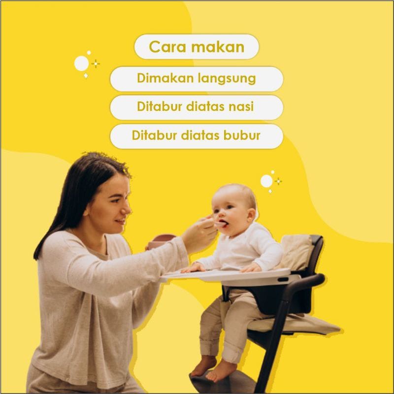 Yummybebi Abon MPASI Penambah Nafsu Makan Bayi Tanpa Campuran Kemasan Ekonomis Makanan Bayi Untuk Anak Bayi Penambah Berat Badan, BB Booster MPASI Bayi, Makanan Bayi Sehat