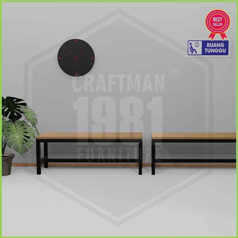 Kursi Panjang Ruang Tamu Ruang Tunggu 120x30 Simple Modern Minimalis