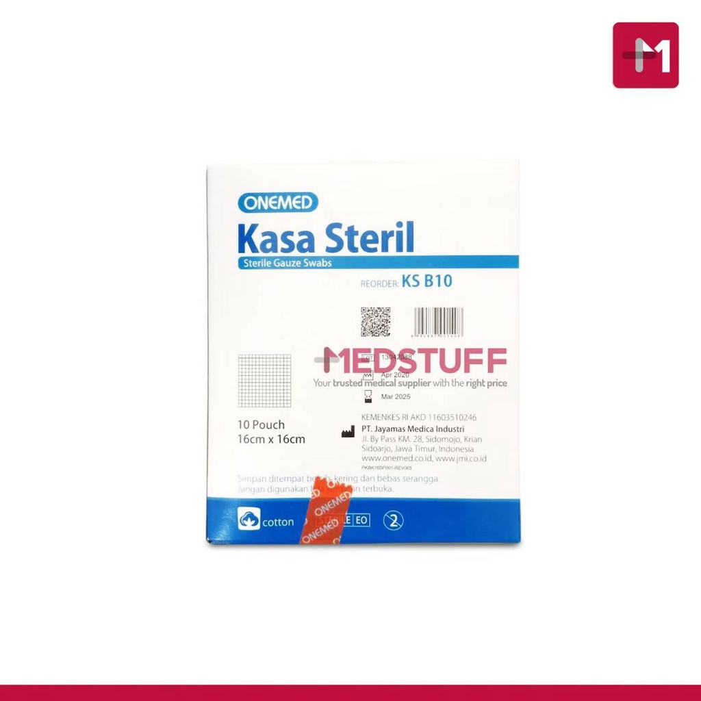 Kasa Steril Onemed 16x16cm Gauze Swab Steril