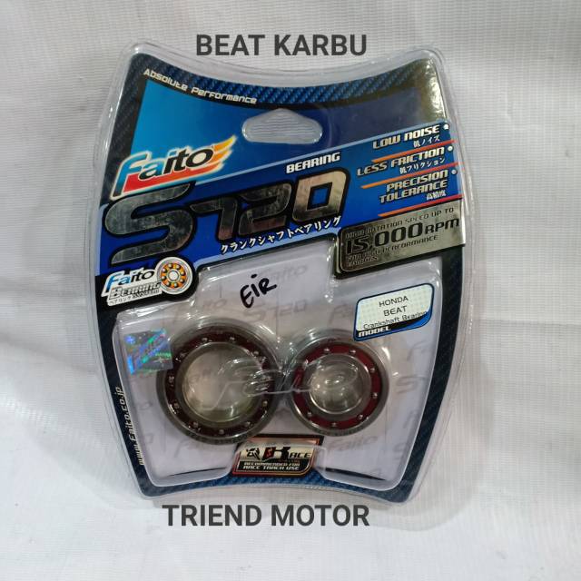 Bearing Kruk As Faito S720 Beat Karbu Scoopy Karbu Original Faito