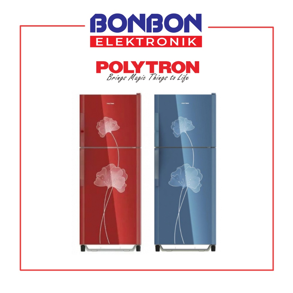 Polytron Kulkas 2 Pintu New Belleza PRM-21BN / PRM21BN / 21 BN R/B