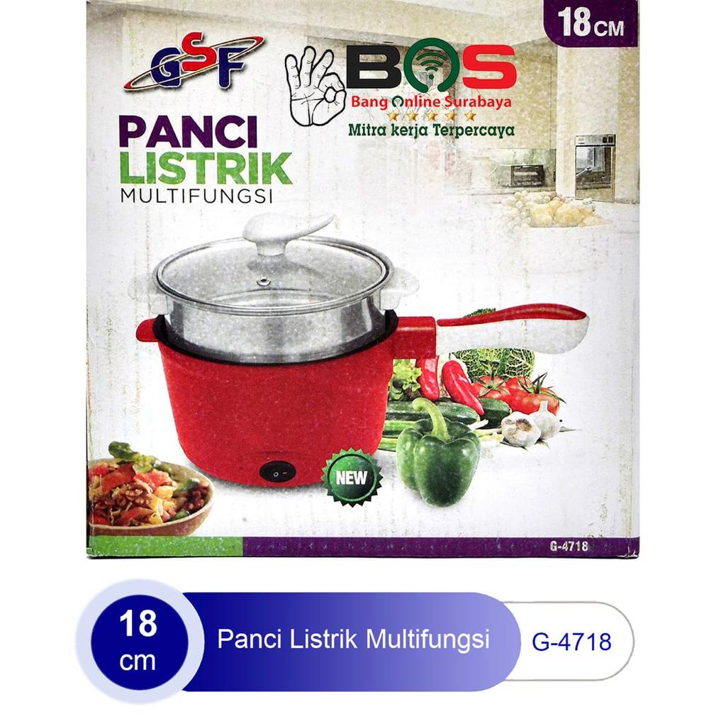 Panci Elektrik Panci Multifungsi GSF 4718 GSF-4718 Panci Listrik