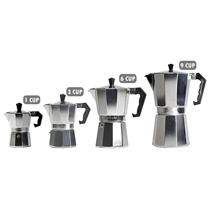 Moka Pot Espresso Coffee Kopi Maker 1 cup 3 cup 6 cup 9 cup