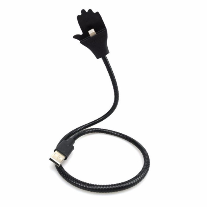 Kabel Data Cable Data Coil Brace Lightning USB for Iph Metal Cable