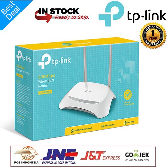 ROUTER Wireless TP-LINK TL-WR840N 300 MBPS